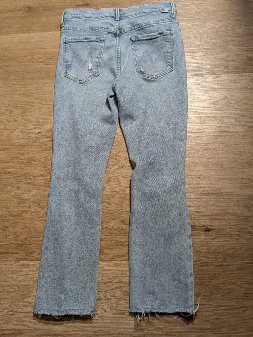 MOTHER Insider Flood Fray in Peek-a-boo sz 30 - Picture 9 of 15